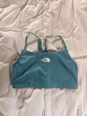 The North Face Teal Racerback Sports Bra & Leggings